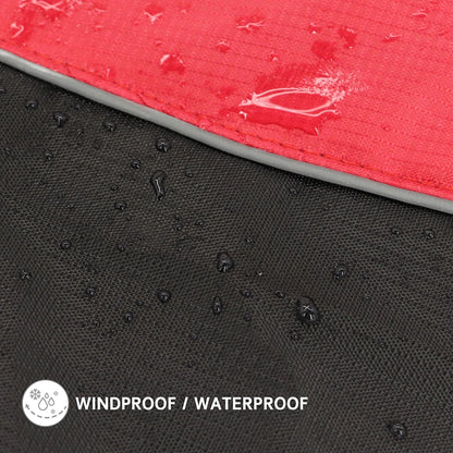 Manteau imperméable réfléchissant pour grand chien – photo 4