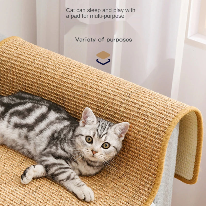 Tapis griffoir en sisal pour chat – photo 4